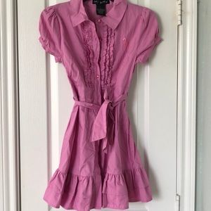 Pretty in pink girls dress